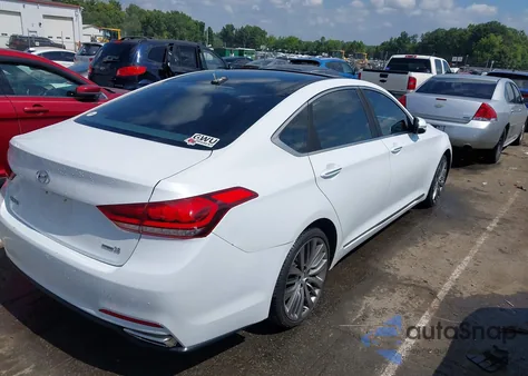 2015 Hyundai Genesis 3.8 z USA, uszkodzony, nr VIN KMHGN4JE7FU039568